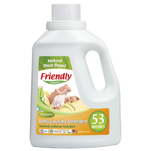 Friendly Organic® Detergent Rufe Bebe -  Magnolie -1567ml 