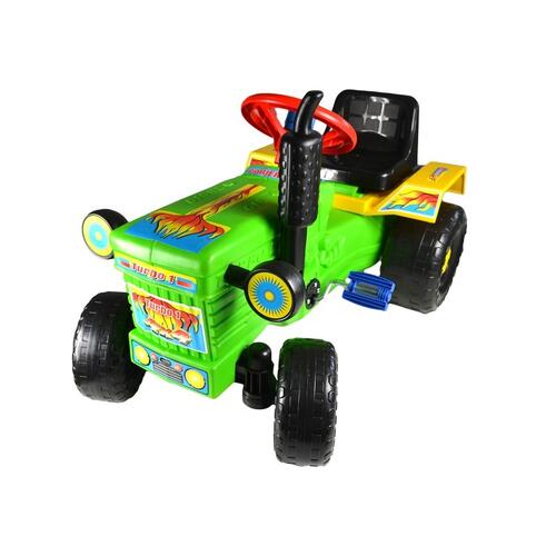 Tractor cu pedale pentru copii, 75 x 45 x 50 cm, diverse culori