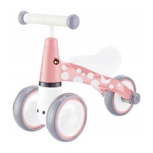 Tricicleta fara pedale, Flamingo Roz Pink, Ecotoys, 39x22x50 cm,  LB1603